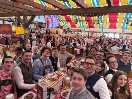 Team auf dem Frühlingsfest
